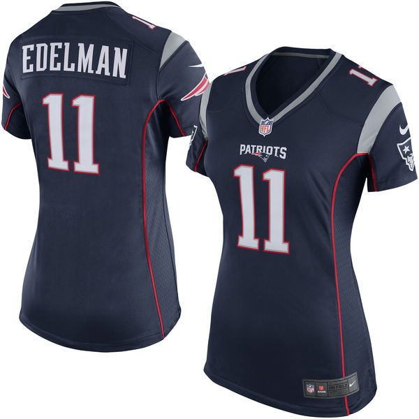 Julian Edelman New England Patriots Nike Women's Game Jersey - Navy Blue